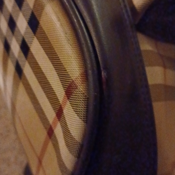 > Plaid Tan and Black Backpack - Picture 6 of 16